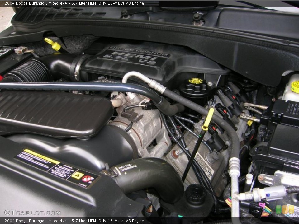 5.7 Liter HEMI OHV 16-Valve V8 Engine for the 2004 Dodge Durango #38300399