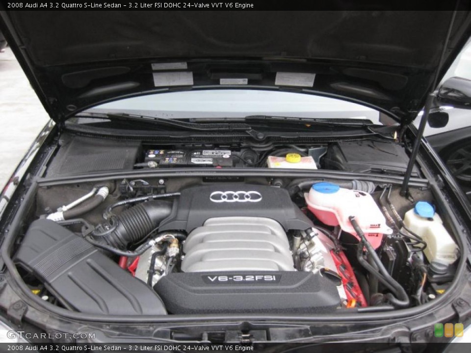 3.2 Liter FSI DOHC 24-Valve VVT V6 Engine for the 2008 Audi A4 #38303171