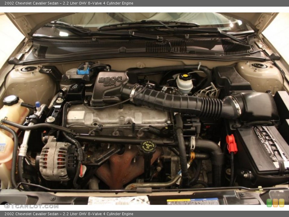 2.2 Liter OHV 8-Valve 4 Cylinder Engine for the 2002 Chevrolet Cavalier #38305483