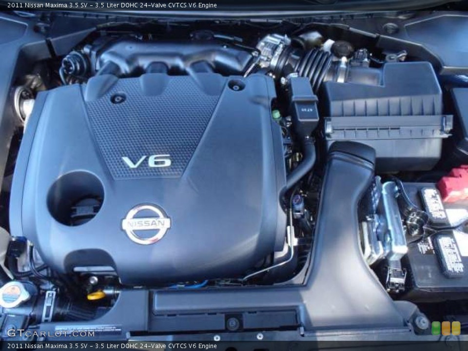 3.5 Liter DOHC 24-Valve CVTCS V6 Engine for the 2011 Nissan Maxima #38308751
