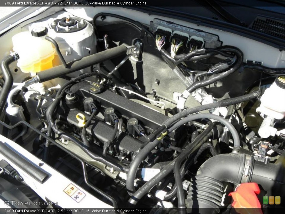 2.5 Liter DOHC 16-Valve Duratec 4 Cylinder Engine for the 2009 Ford Escape #38309983