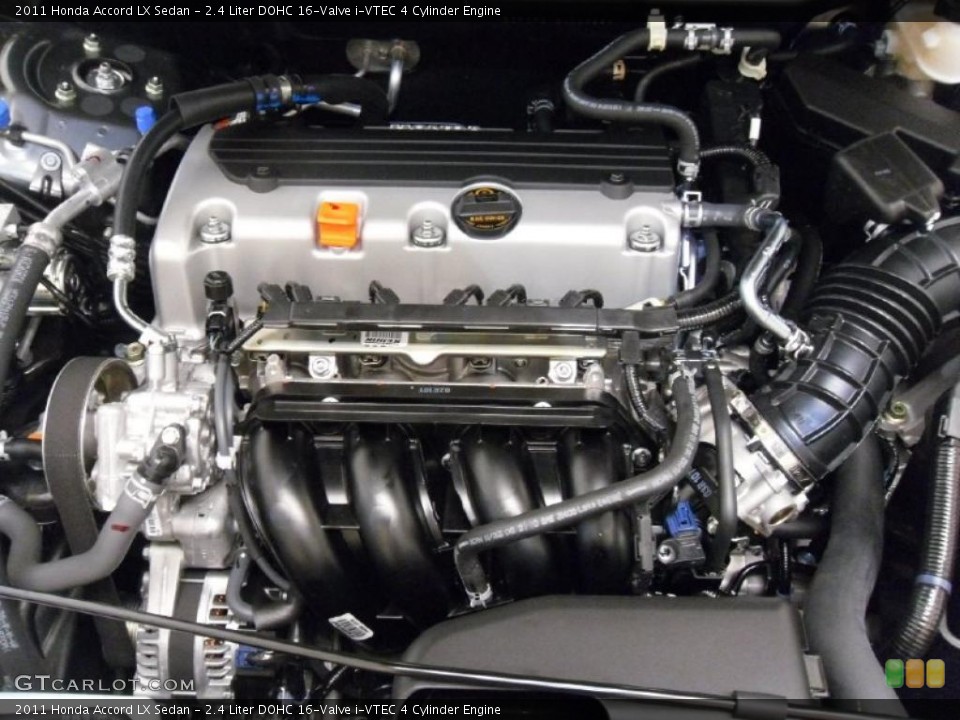 2.4 Liter DOHC 16-Valve i-VTEC 4 Cylinder Engine for the 2011 Honda Accord #38311375