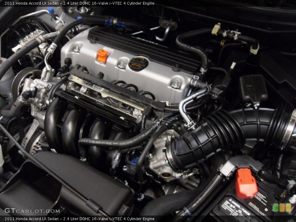 2.4 Liter DOHC 16-Valve i-VTEC 4 Cylinder Engine for the 2011 Honda Accord #38311391