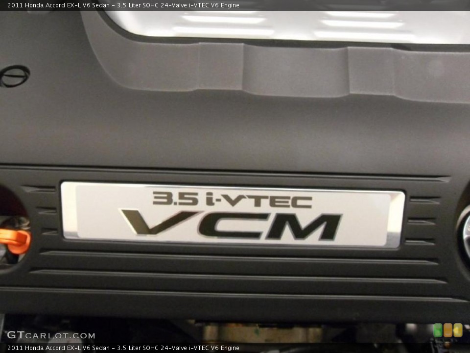 3.5 Liter SOHC 24-Valve i-VTEC V6 Engine for the 2011 Honda Accord #38312875
