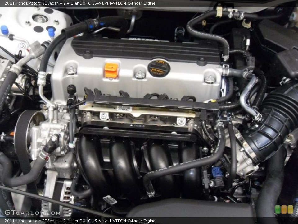 2.4 Liter DOHC 16-Valve i-VTEC 4 Cylinder Engine for the 2011 Honda Accord #38313331