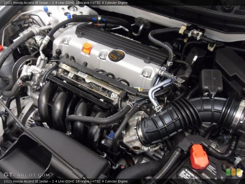 2.4 Liter DOHC 16-Valve i-VTEC 4 Cylinder Engine for the 2011 Honda Accord #38313347