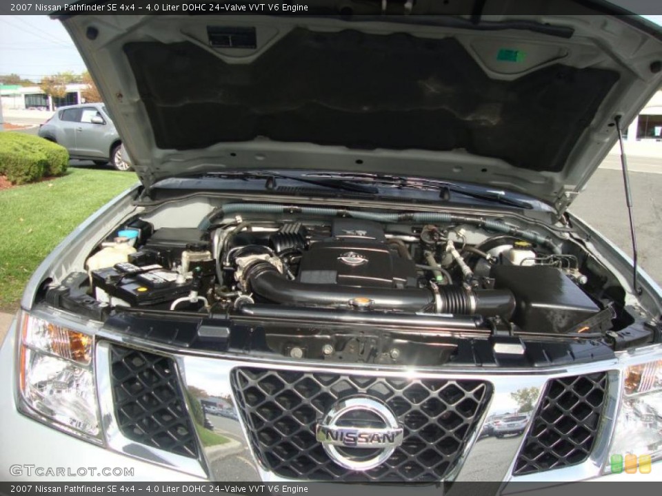 4.0 Liter DOHC 24-Valve VVT V6 Engine for the 2007 Nissan Pathfinder #38314895