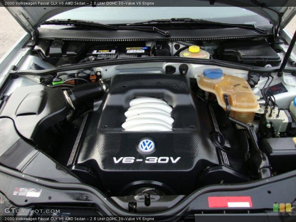 2.8 Liter DOHC 30-Valve V6 Engine for the 2000 Volkswagen Passat #38316155