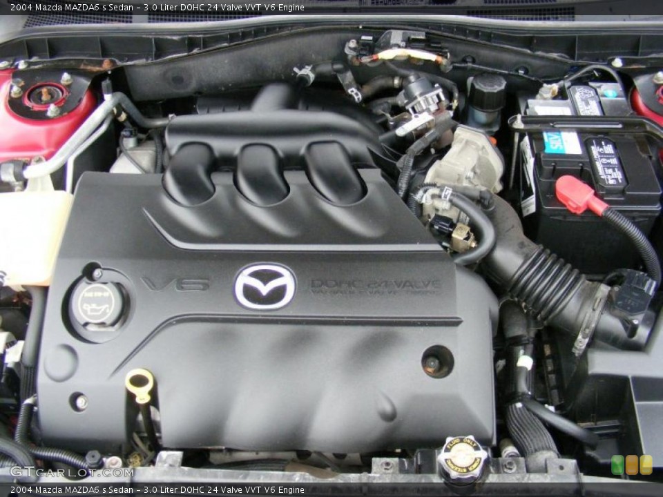 3.0 Liter DOHC 24 Valve VVT V6 Engine for the 2004 Mazda MAZDA6 #38319883