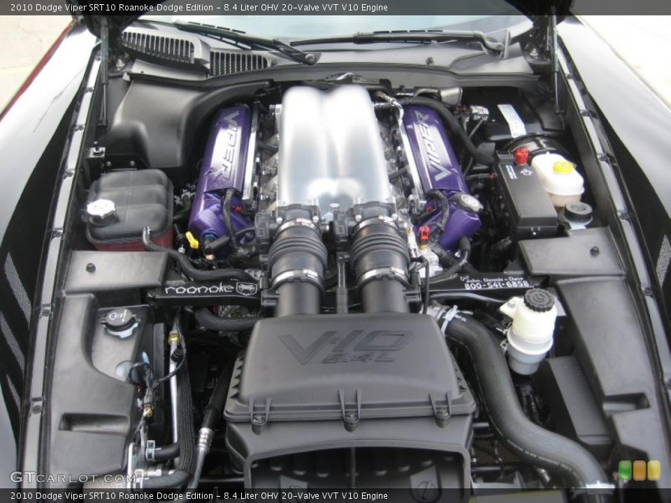 8.4 Liter OHV 20-Valve VVT V10 Engine for the 2010 Dodge Viper #38329391