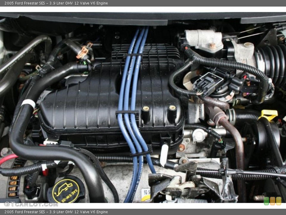 3.9 Liter OHV 12 Valve V6 Engine for the 2005 Ford Freestar #38333691 2005 Ford Freestar Engine 4.2 L V6