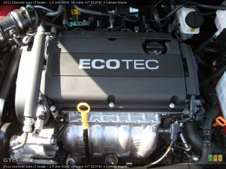 1.6 Liter DOHC 16-Valve VVT ECOTEC 4 Cylinder Engine for the 2011 Chevrolet Aveo #38338004
