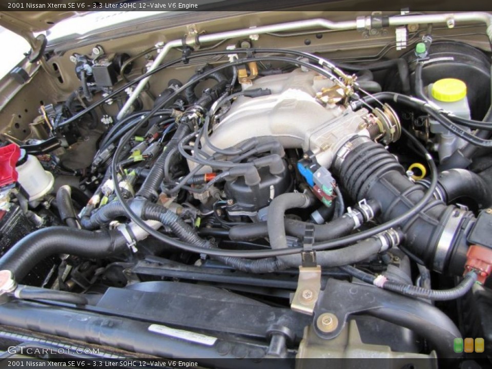 3.3 Liter SOHC 12-Valve V6 Engine for the 2001 Nissan Xterra #38340700