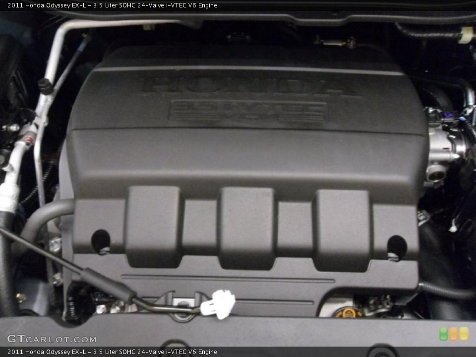 3.5 Liter SOHC 24-Valve i-VTEC V6 Engine for the 2011 Honda Odyssey #38351930