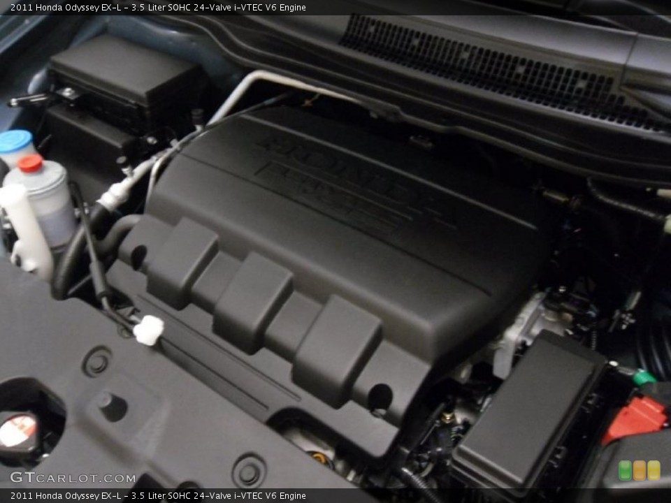 3.5 Liter SOHC 24-Valve i-VTEC V6 Engine for the 2011 Honda Odyssey #38351942