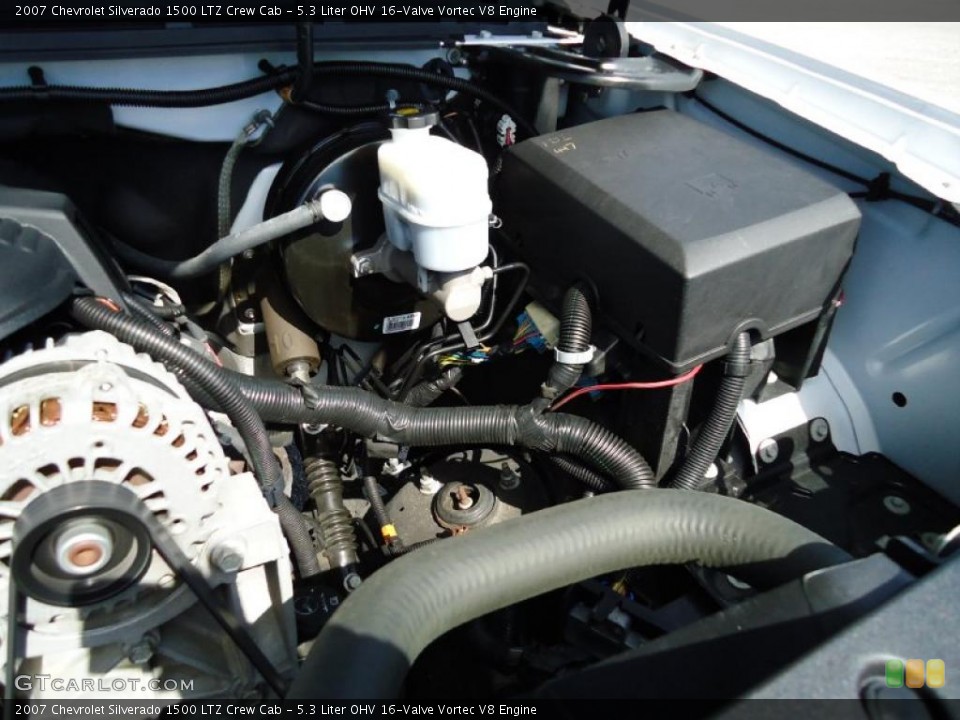 5.3 Liter OHV 16-Valve Vortec V8 Engine for the 2007 Chevrolet Silverado 1500 #38358906