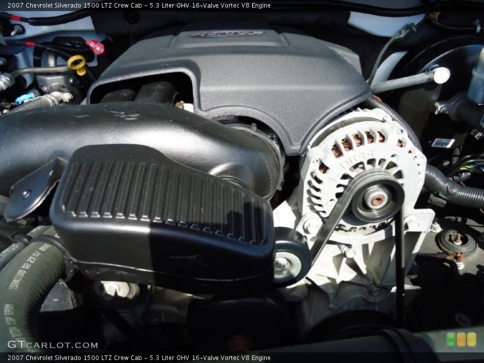 5.3 Liter OHV 16-Valve Vortec V8 Engine for the 2007 Chevrolet Silverado 1500 #38358942