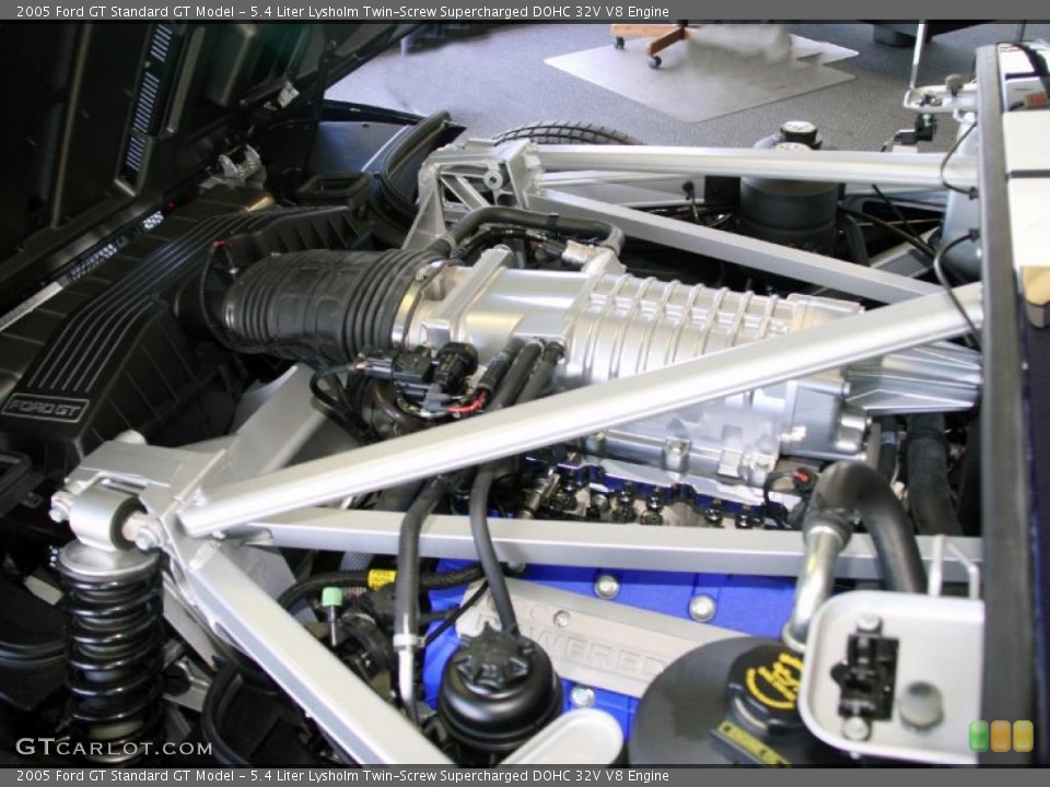 5.4 Liter Lysholm Twin-Screw Supercharged DOHC 32V V8 Engine for the 2005 Ford GT #38363546