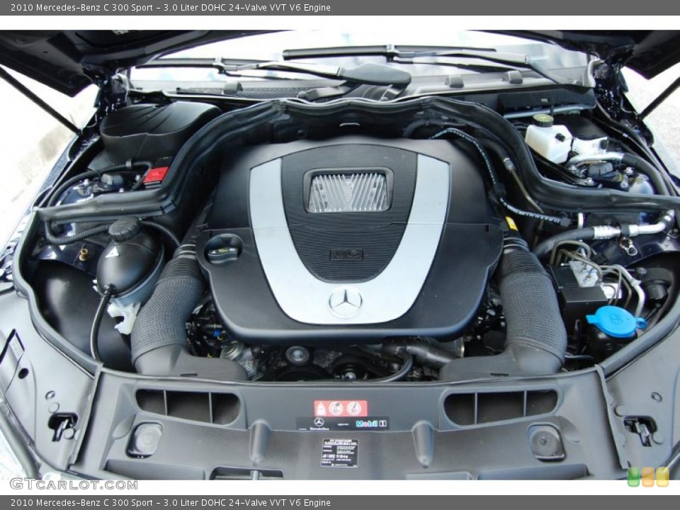 3.0 Liter DOHC 24-Valve VVT V6 Engine for the 2010 Mercedes-Benz C #38375634