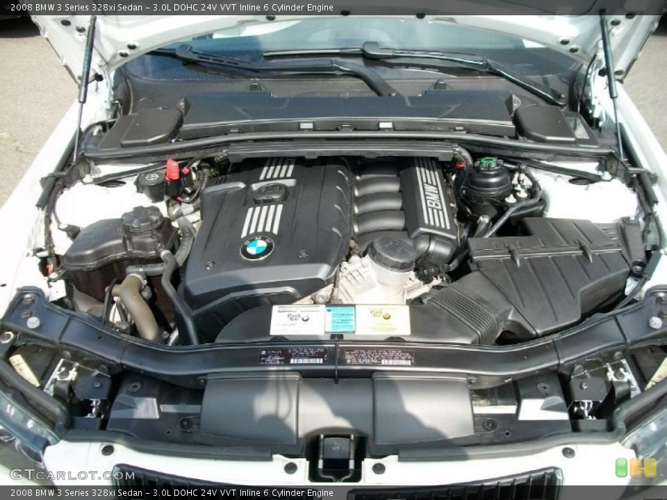 3.0L DOHC 24V VVT Inline 6 Cylinder Engine for the 2008 BMW 3 Series #38383638