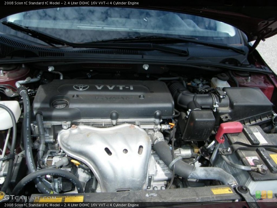 2.4 Liter DOHC 16V VVT-i 4 Cylinder Engine for the 2008 Scion tC #38387719
