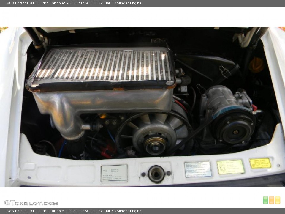 3.2 Liter SOHC 12V Flat 6 Cylinder Engine for the 1988 Porsche 911 #38388255