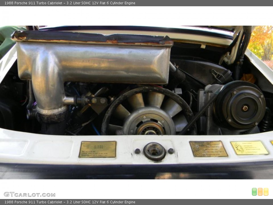 3.2 Liter SOHC 12V Flat 6 Cylinder Engine for the 1988 Porsche 911 #38388279