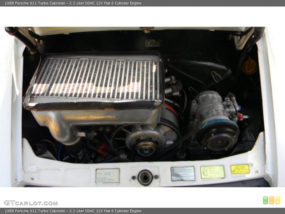 3.2 Liter SOHC 12V Flat 6 Cylinder Engine for the 1988 Porsche 911 #38388295