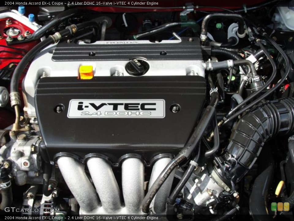 2.4 Liter DOHC 16-Valve i-VTEC 4 Cylinder Engine for the 2004 Honda Accord #38390143
