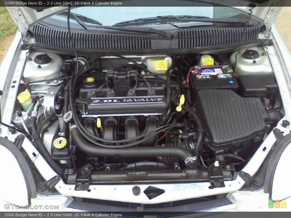 2.0 Liter SOHC 16-Valve 4 Cylinder Engine for the 2000 Dodge Neon #38393988