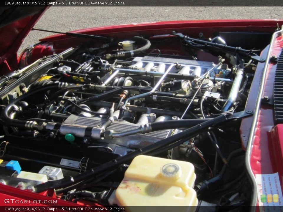 5.3 Liter SOHC 24-Valve V12 Engine for the 1989 Jaguar XJ #38397655