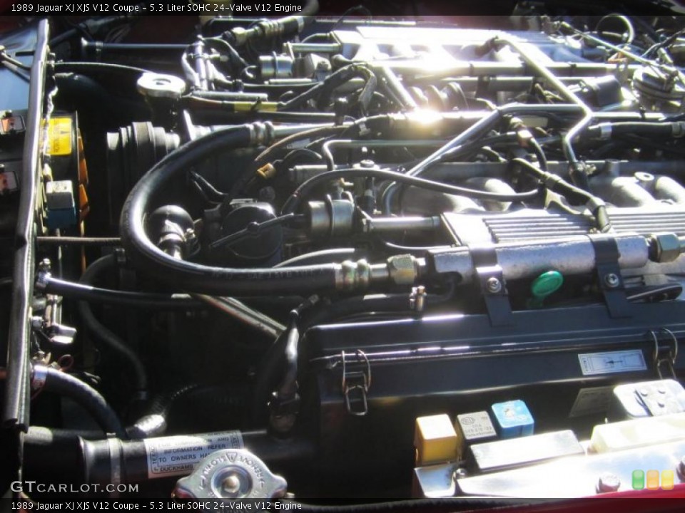 5.3 Liter SOHC 24-Valve V12 Engine for the 1989 Jaguar XJ #38397667