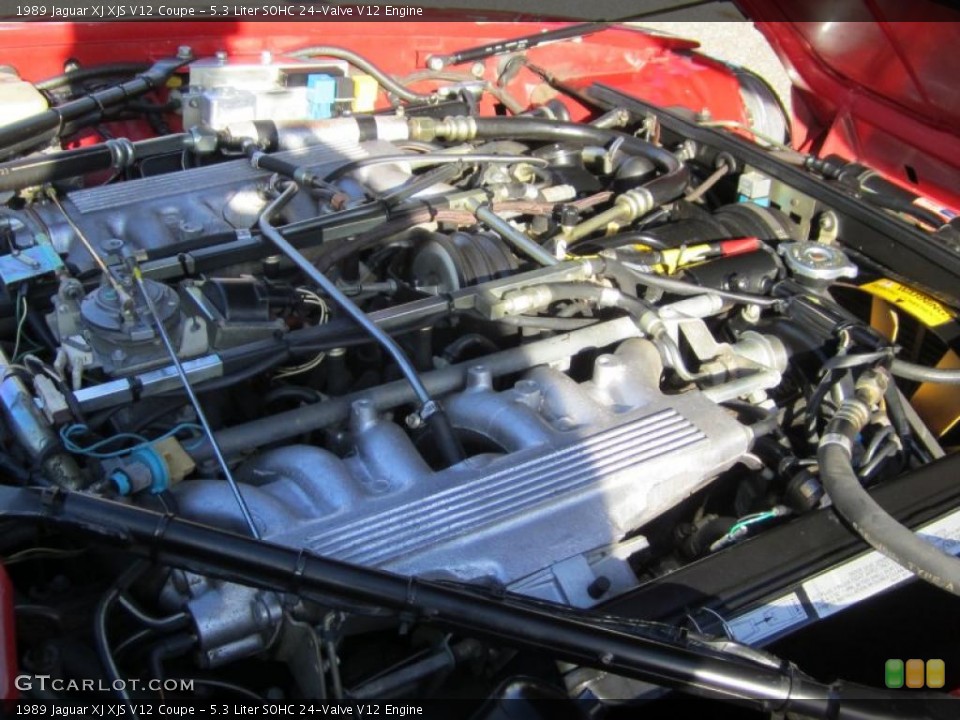 5.3 Liter SOHC 24-Valve V12 Engine for the 1989 Jaguar XJ #38397675