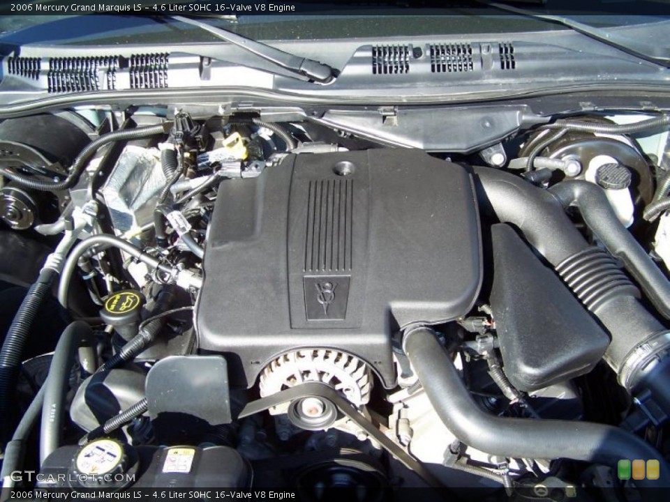 4.6 Liter SOHC 16-Valve V8 Engine for the 2006 Mercury Grand Marquis #38400756