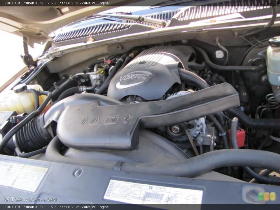 5.3 Liter OHV 16-Valve V8 Engine for the 2001 GMC Yukon #38405030