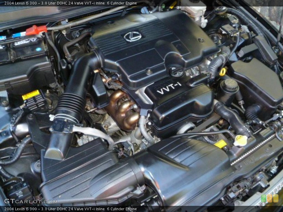 3.0 Liter DOHC 24 Valve VVT-i Inline  6 Cylinder Engine for the 2004 Lexus IS #38405150
