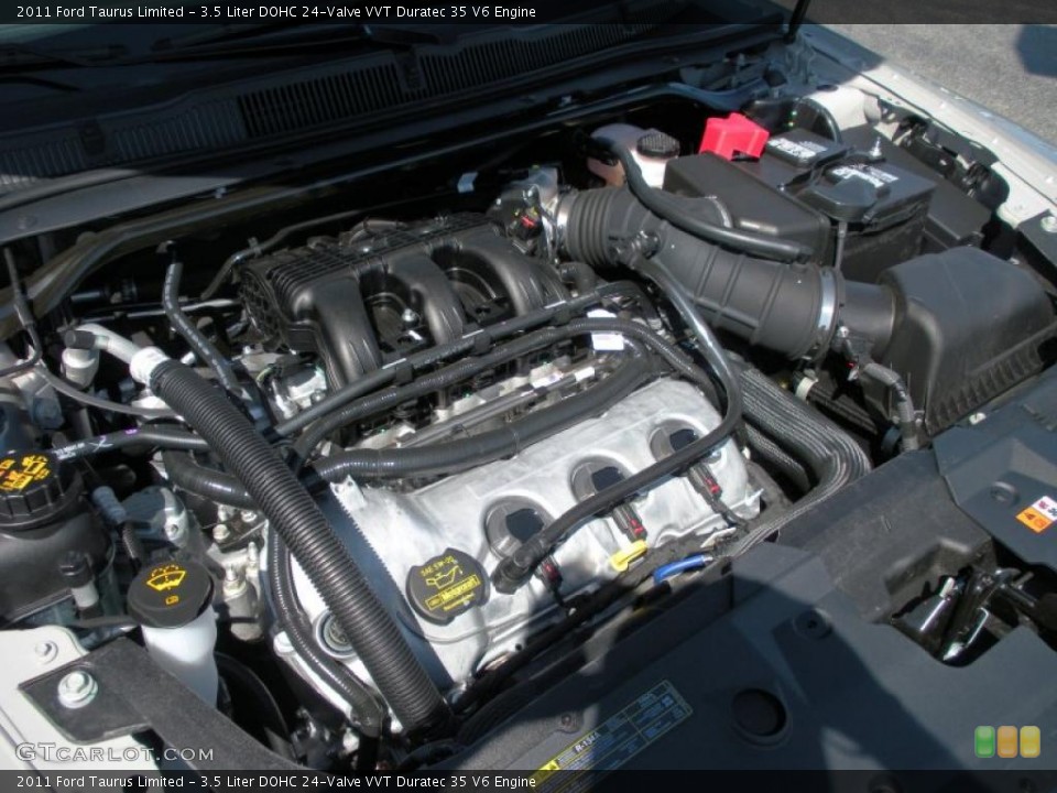 3.5 Liter DOHC 24-Valve VVT Duratec 35 V6 Engine for the 2011 Ford Taurus #38415861
