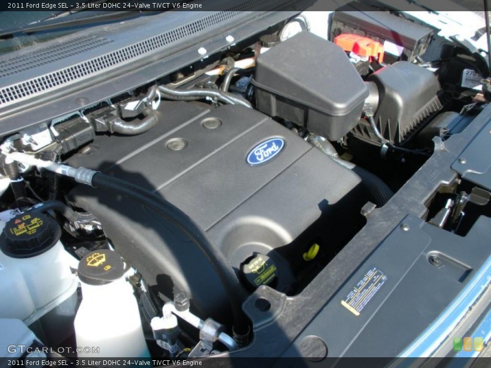 3.5 Liter DOHC 24-Valve TiVCT V6 Engine for the 2011 Ford Edge #38416057