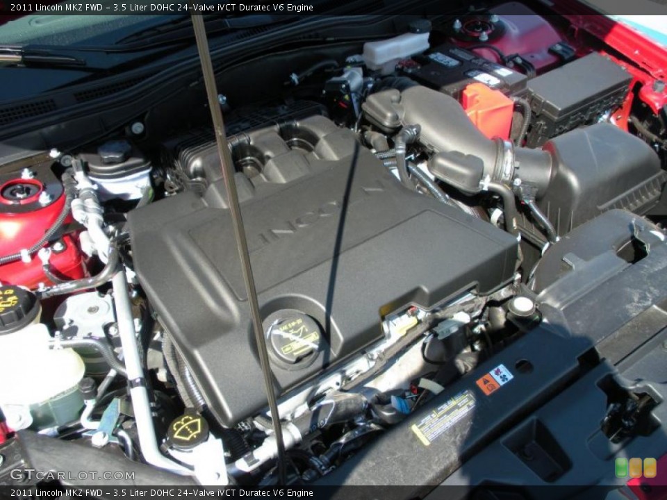 3.5 Liter DOHC 24-Valve iVCT Duratec V6 Engine for the 2011 Lincoln MKZ #38417481