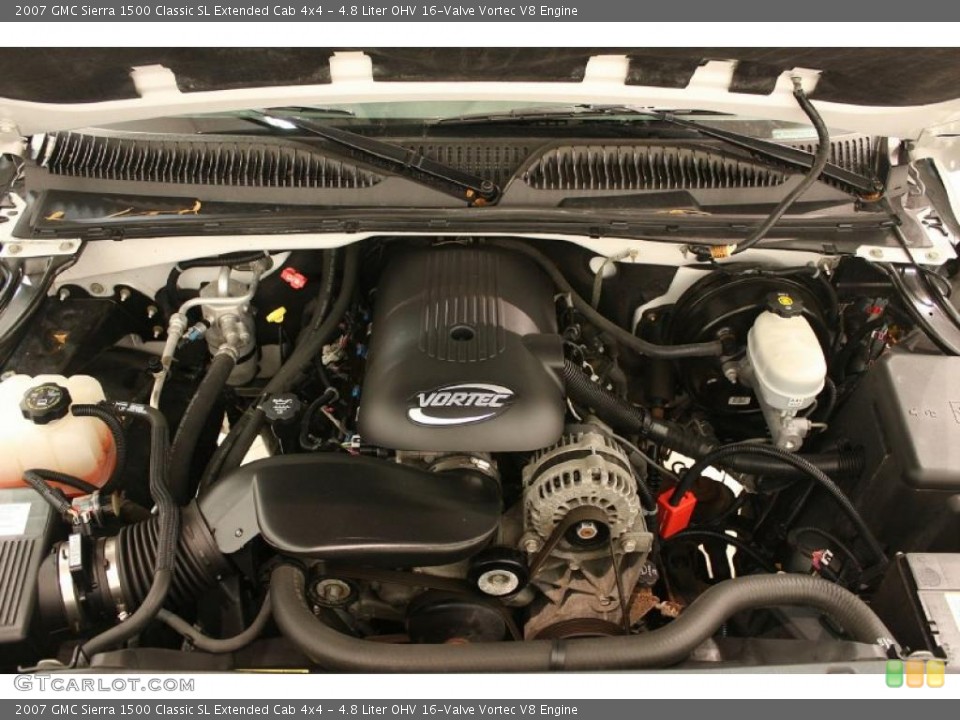 4.8 Liter OHV 16-Valve Vortec V8 Engine for the 2007 GMC Sierra 1500 #38418469