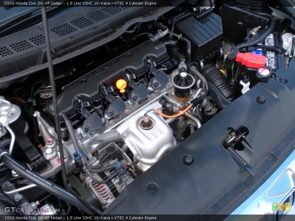 1.8 Liter SOHC 16-Valve i-VTEC 4 Cylinder Engine for the 2009 Honda Civic #38419337