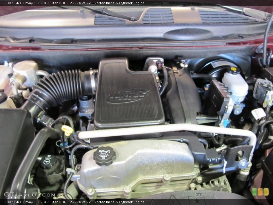 4.2 Liter DOHC 24-Valve VVT Vortec Inline 6 Cylinder Engine for the 2007 GMC Envoy #38422905
