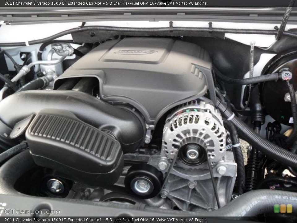 5.3 Liter Flex-Fuel OHV 16-Valve VVT Vortec V8 Engine for the 2011 Chevrolet Silverado 1500 #38424177