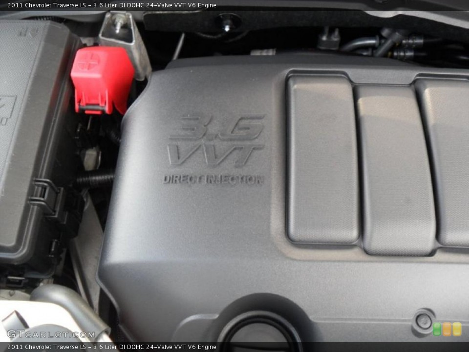 3.6 Liter DI DOHC 24-Valve VVT V6 Engine for the 2011 Chevrolet Traverse #38427453