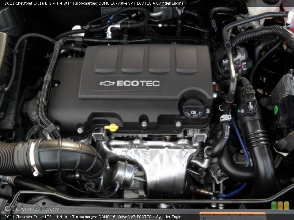 1.4 Liter Turbocharged DOHC 16-Valve VVT ECOTEC 4 Cylinder Engine for the 2011 Chevrolet Cruze #38429045