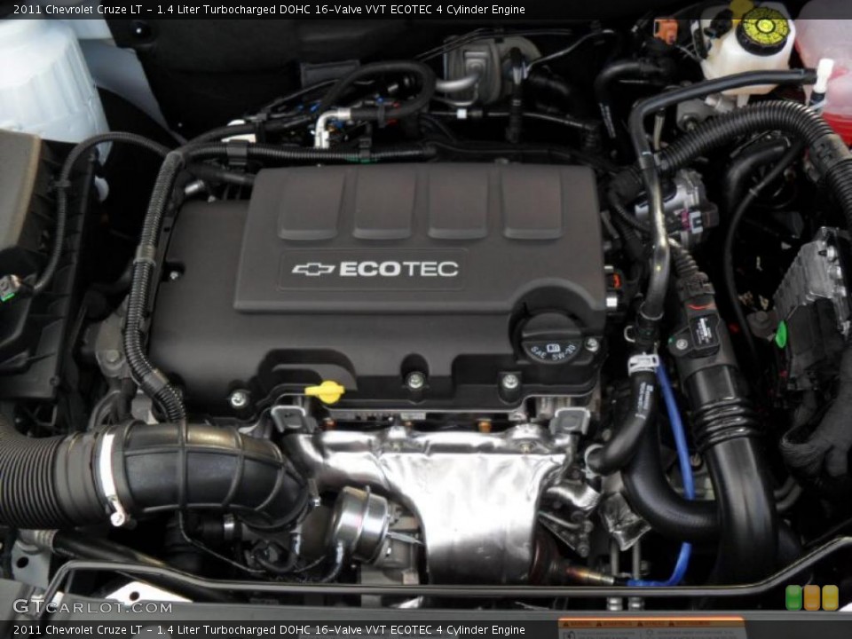 1.4 Liter Turbocharged DOHC 16-Valve VVT ECOTEC 4 Cylinder Engine for the 2011 Chevrolet Cruze #38429457