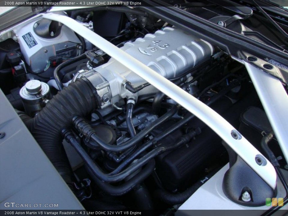 4.3 Liter DOHC 32V VVT V8 Engine for the 2008 Aston Martin V8 Vantage #38431297