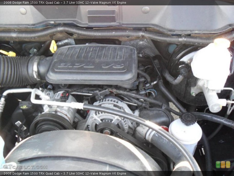 3.7 Liter SOHC 12-Valve Magnum V6 Engine for the 2008 Dodge Ram 1500 #38431557
