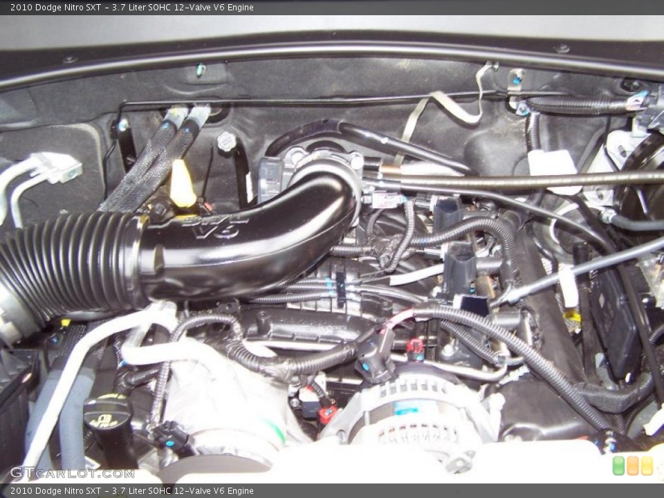 3.7 Liter SOHC 12-Valve V6 Engine for the 2010 Dodge Nitro #38440296