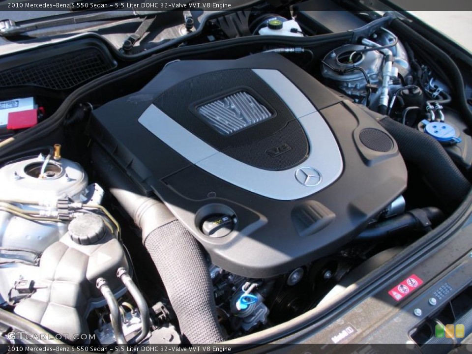 5.5 Liter DOHC 32-Valve VVT V8 Engine for the 2010 Mercedes-Benz S #38444704